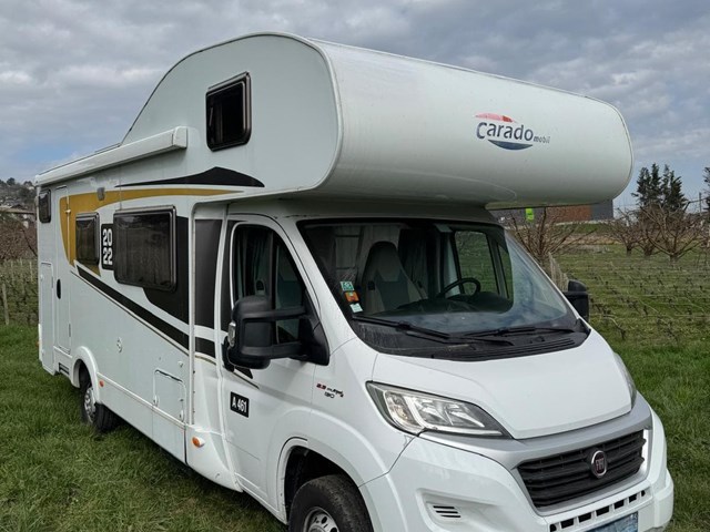 HYMER CARADO **RECIEN LLEGADA**